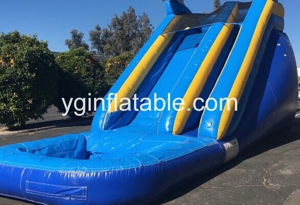 An inflatable slide rental business An inflatable slide rental business